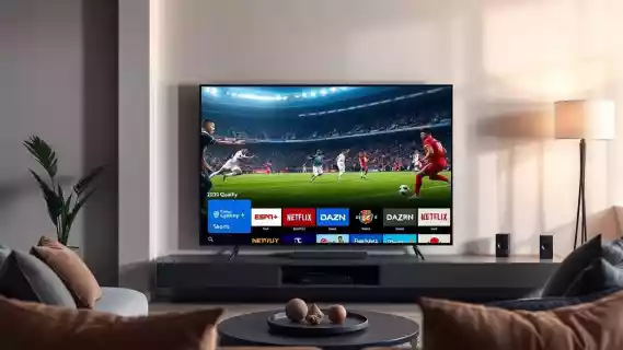 أفضل 5 تطبيقات لمشاهدة المباريات على Smart TV (جودة HD 2025)