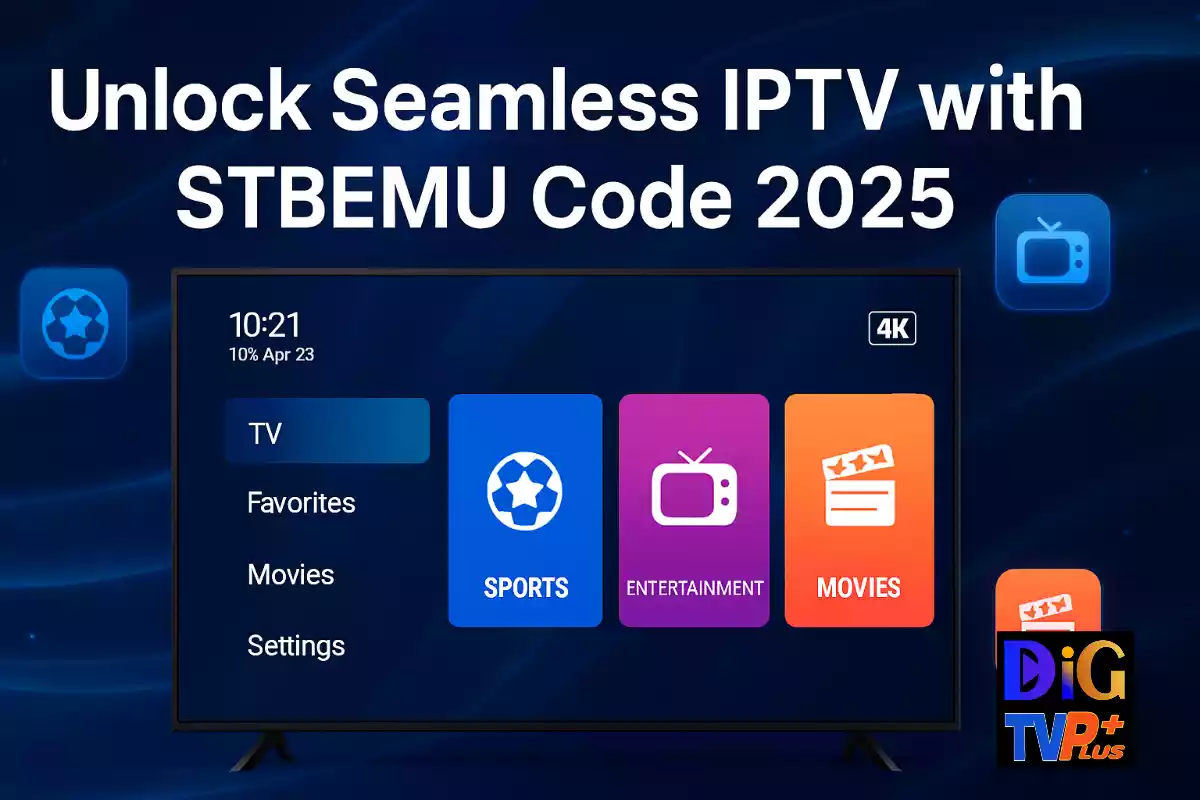 STBEMU Code 2025: أكواد IPTV مجانية لتجربة بث مستقرة وخالية من التقطيع