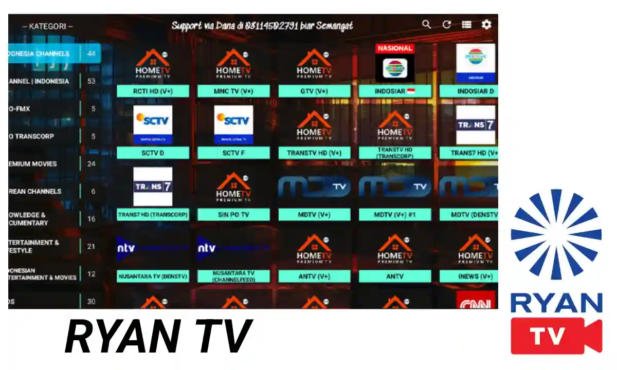 RYAN TV 2026: الإصدار الأحدث لمشاهدة القنوات والأفلام والمسلسلات 4K